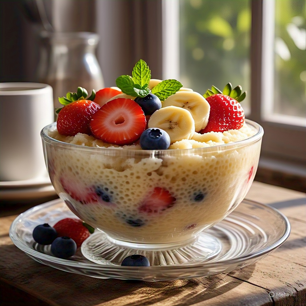 🍮 Fruity Semolina Pudding – A Wholesome Twist on a Classic Dessert