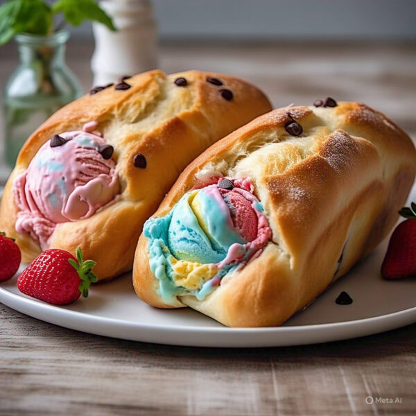 Ice Cream Bread Pockets – Easy 3-Ingredient Dessert Recipe You’ll Love!