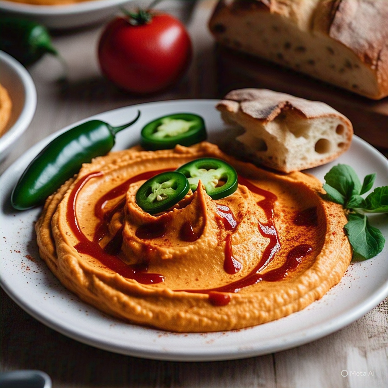 Spicy Sriracha Hummus – A Bold, Zesty Twist on Classic Hummus