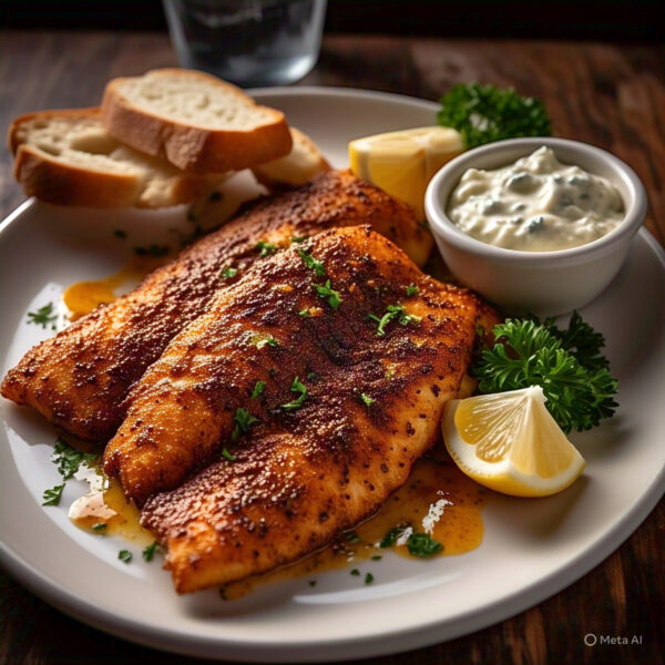 🔥 Cajun Blackened Fish Recipe – Bold, Spicy & Flavour-Packed!