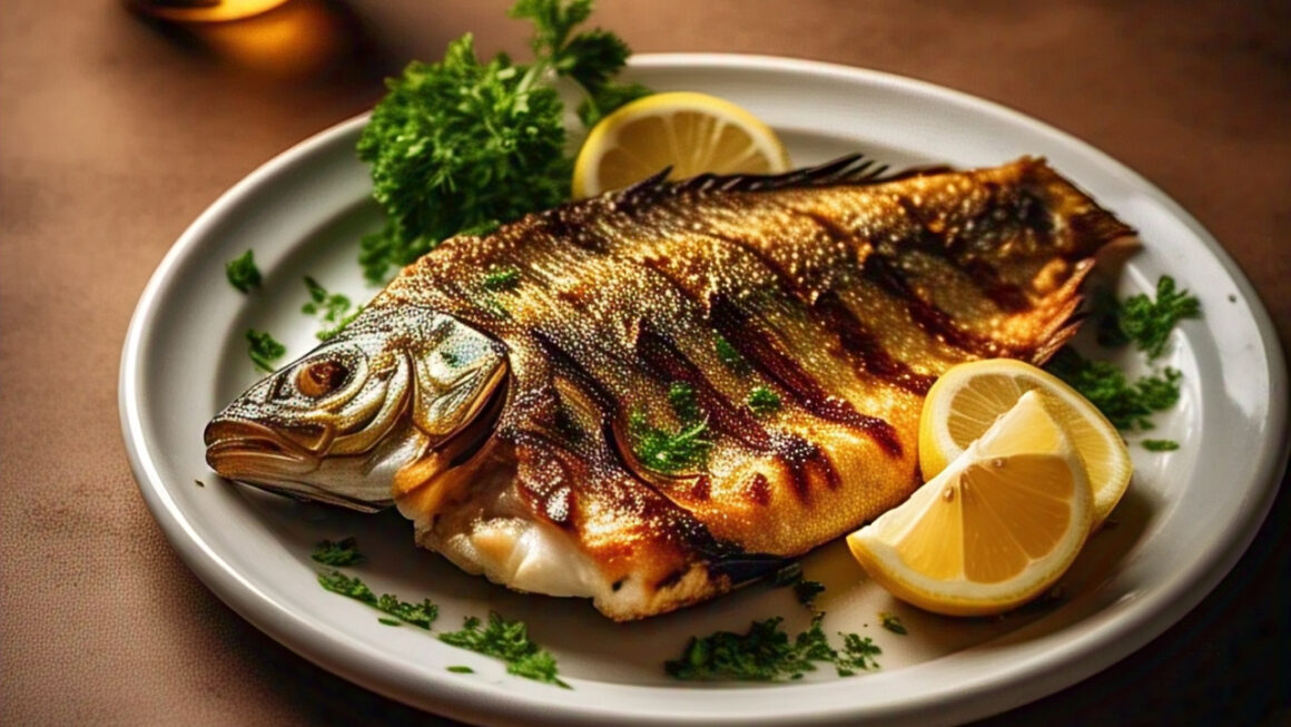 Turkish Grilled Sea Bass