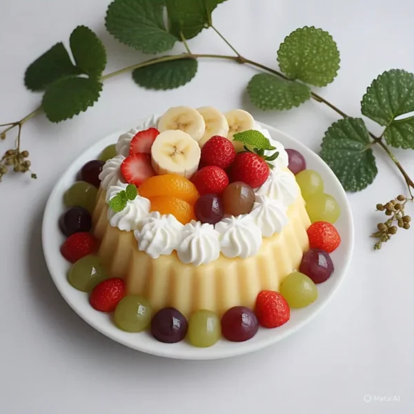 Fruit Cream Pudding – A No-Bake Delight for Every Season