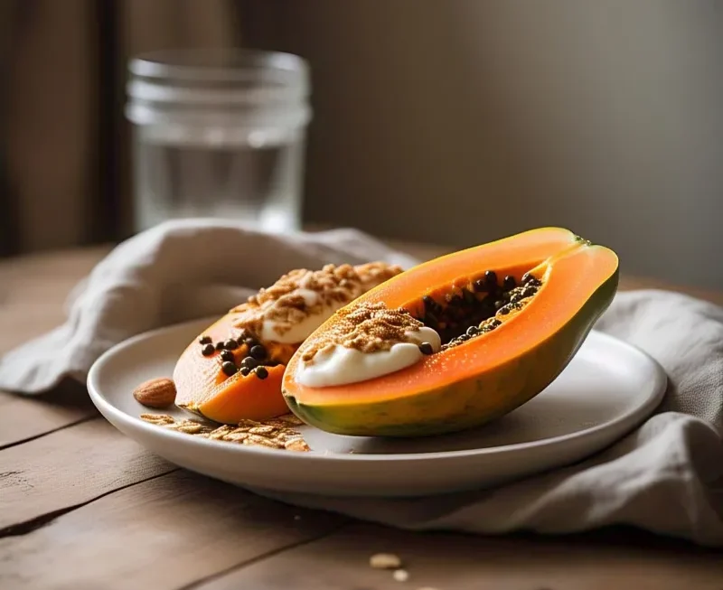 Papaya Boat – A Healthy, Vibrant, and Delicious Breakfast or Snack Idea